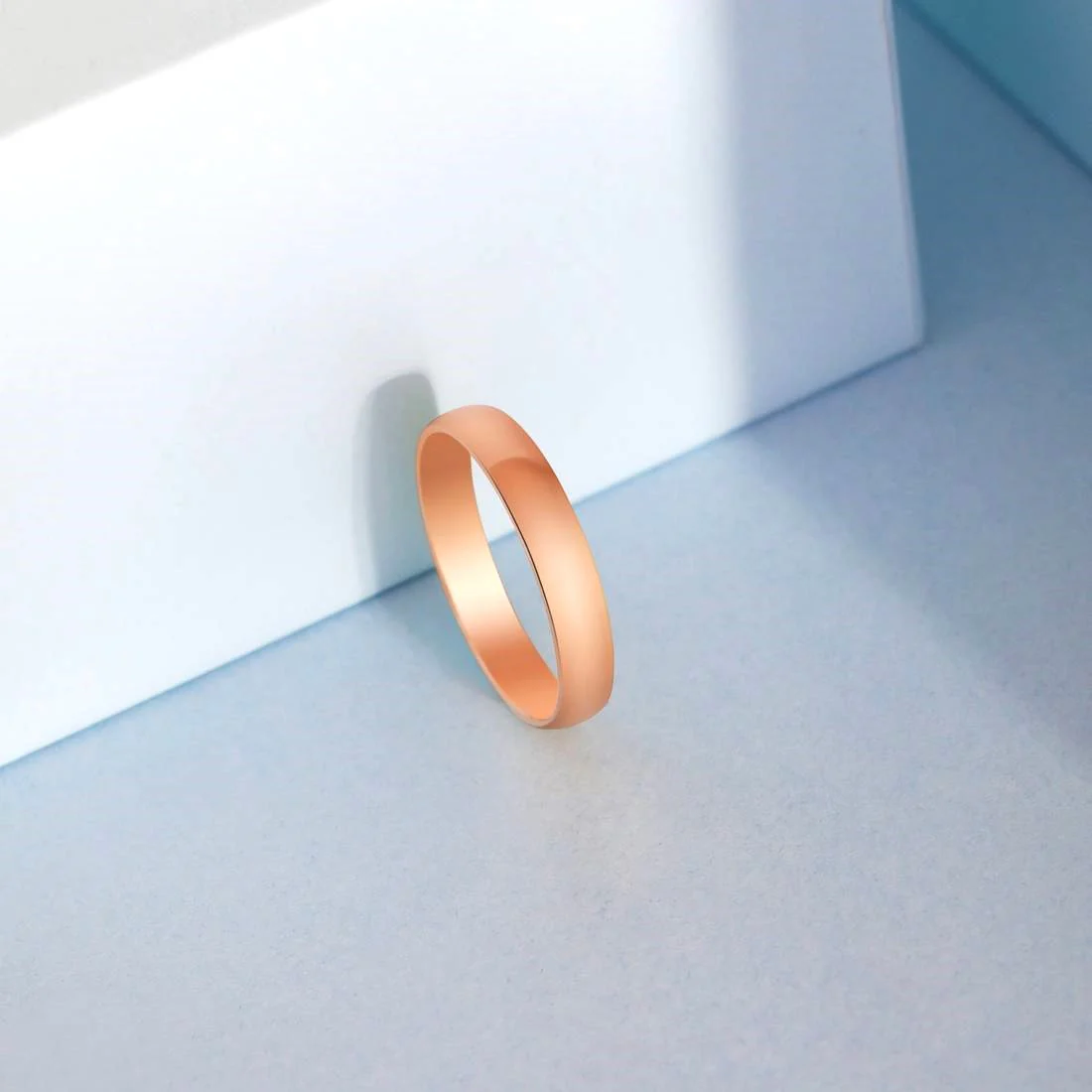 Minimal Gold Plated 925 Sterling Silver Men's Ring (One-Size) - Image 5