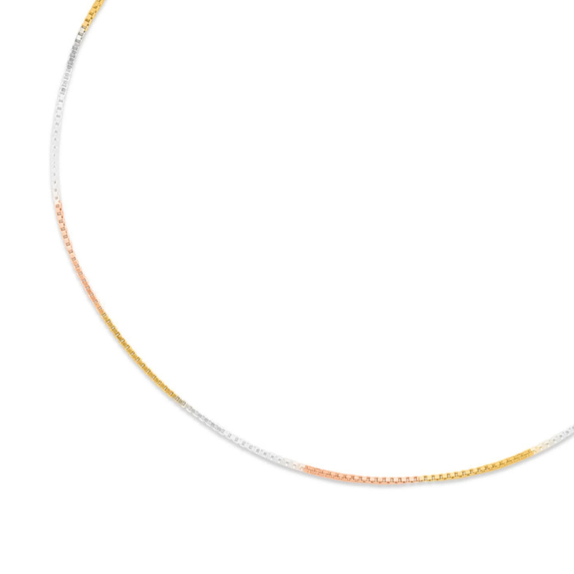 Minimal Triple Toned 925 Sterling Silver Anklet - Image 10