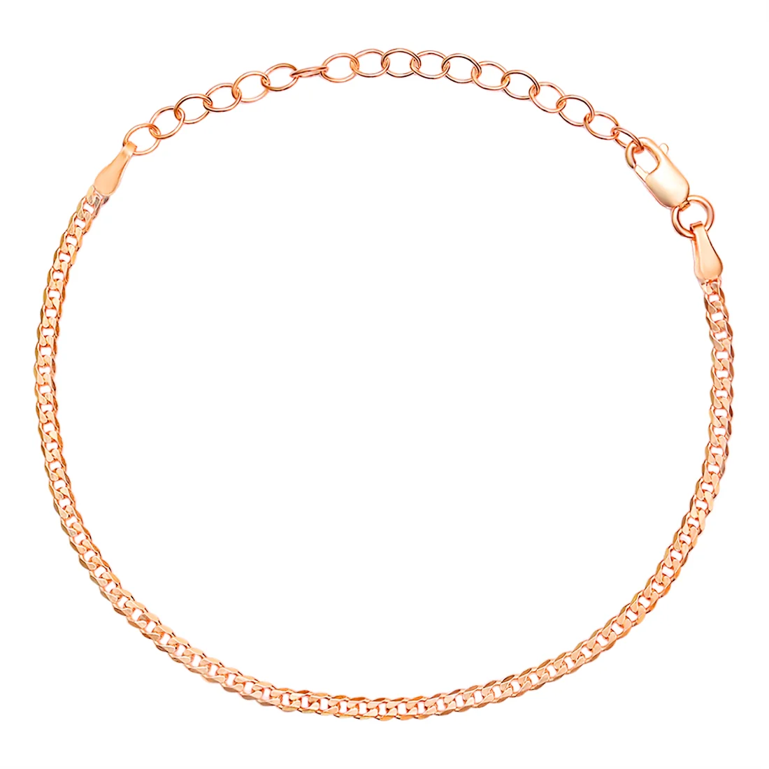 Chic 925 Sterling Silver Link Chain Bracelet - Image 4