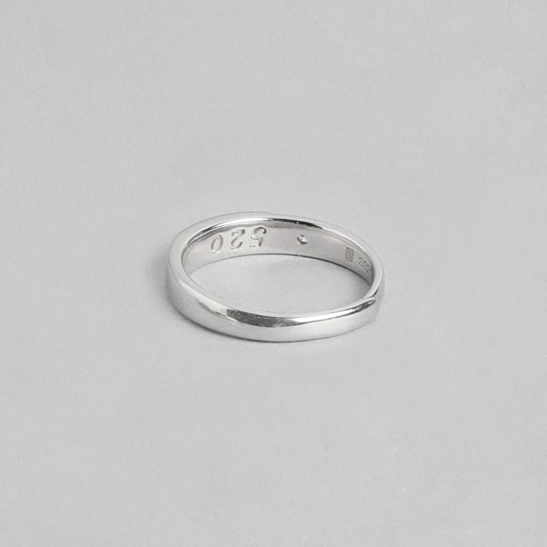 Modern Love Mens 925 Sterling Silver Ring for Him (Adjustable) - Image 6