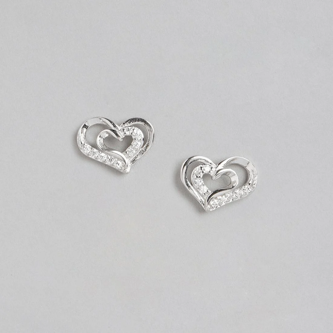 Nested Heart 925 Silver Jewellery Set - Image 5