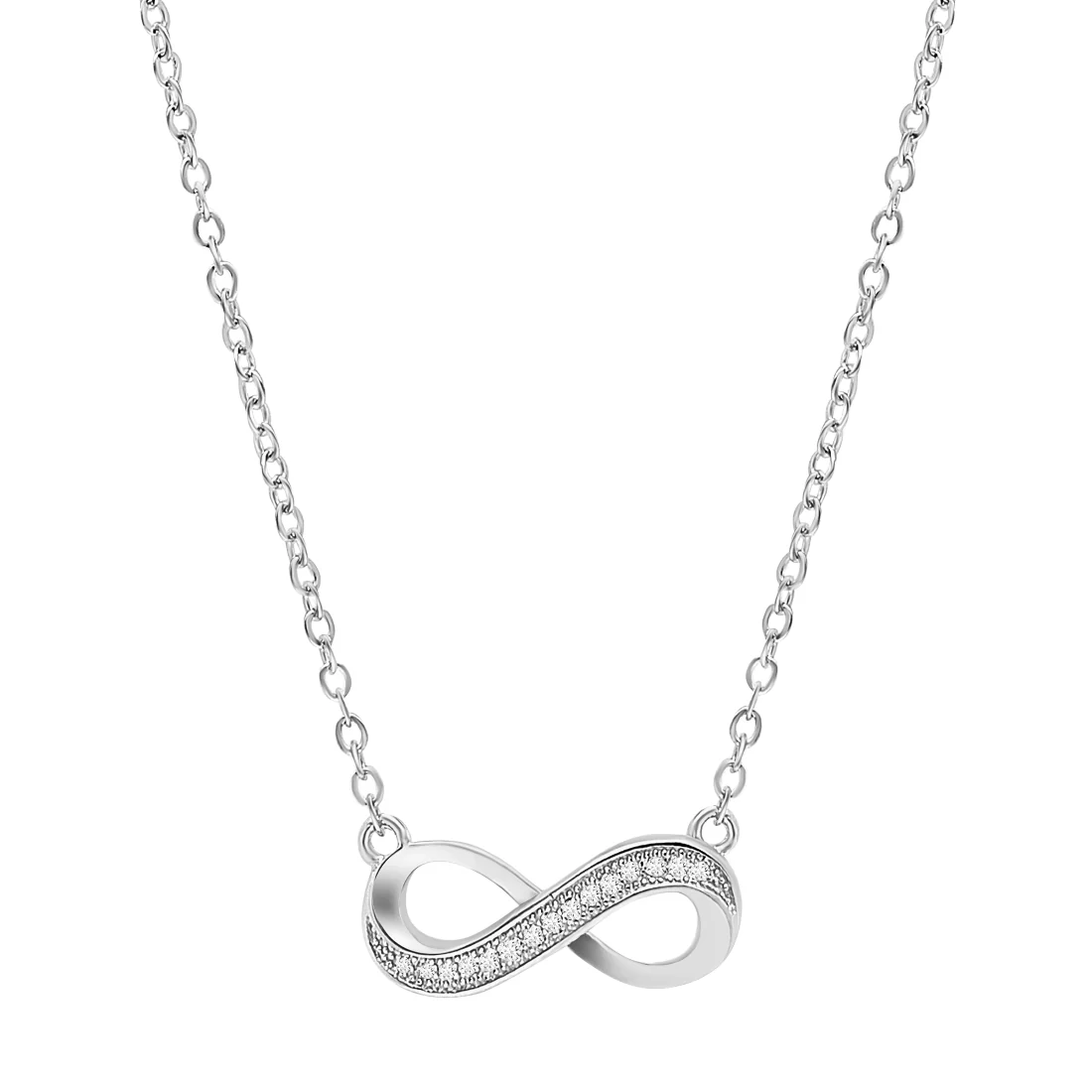 Infinite Love Together 925 Silver Infinity Necklace Gift Hamper - Image 7