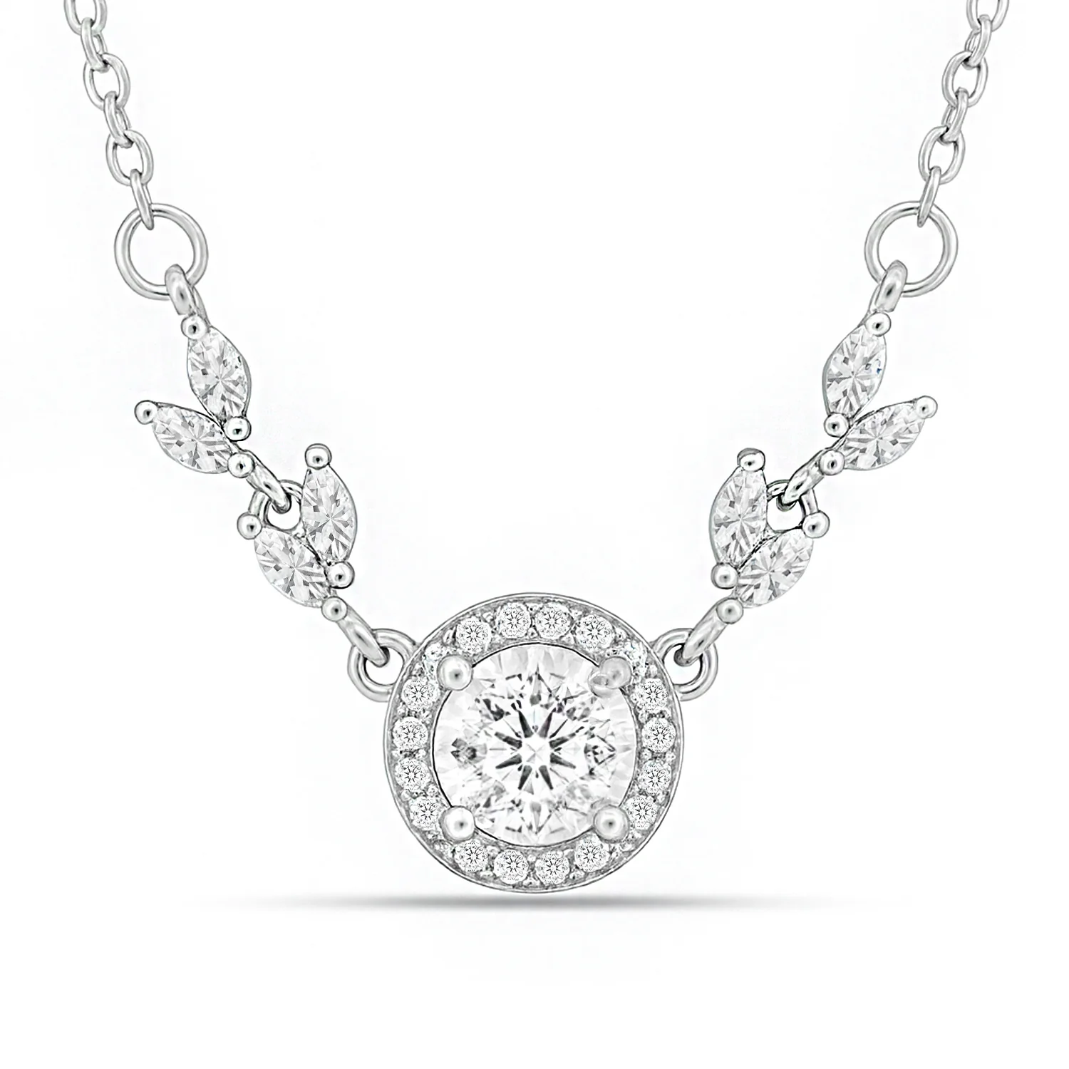 Dreaming Deer Silver Rhodium Plated Necklace - Image 5