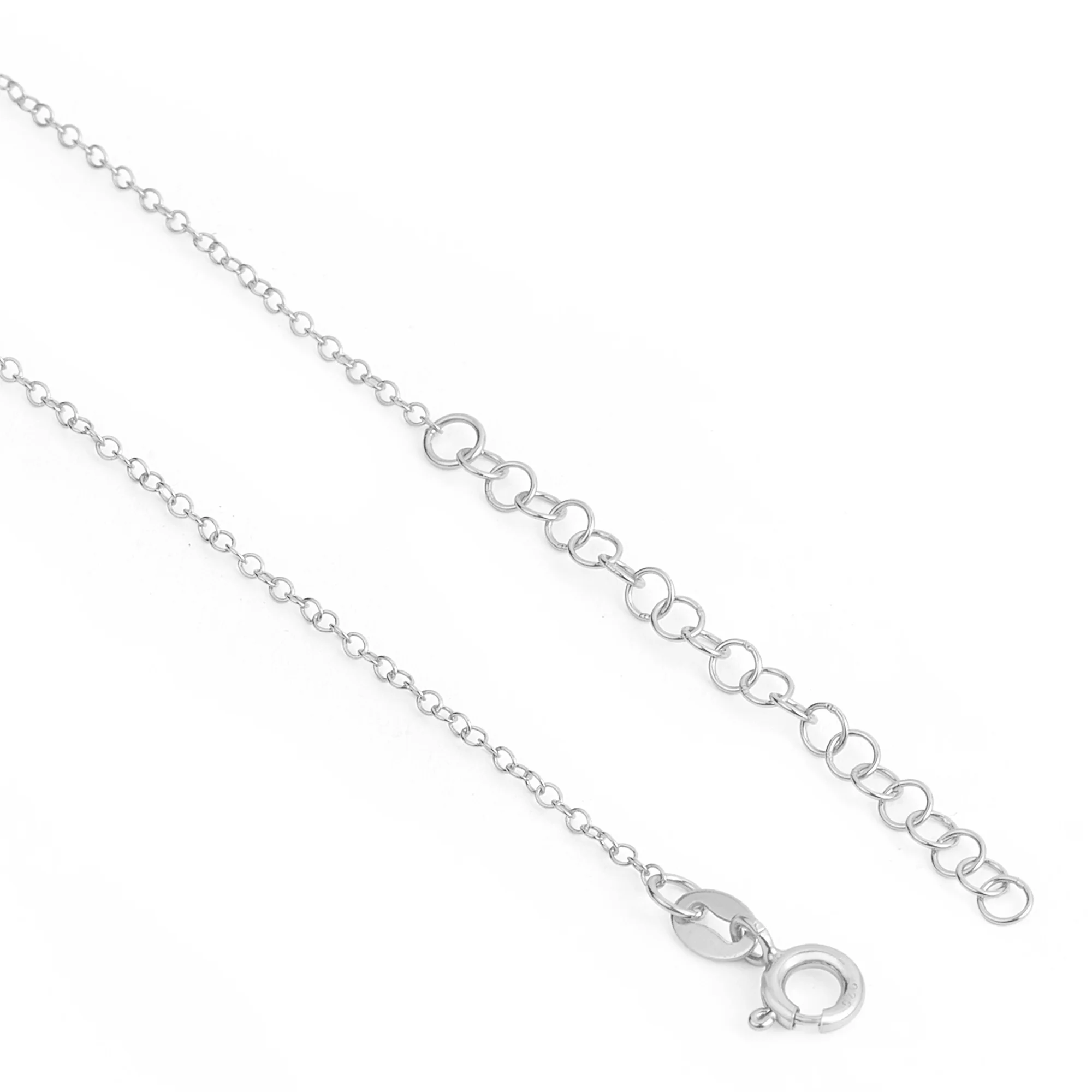 Dreaming Deer Silver Rhodium Plated Necklace - Image 6