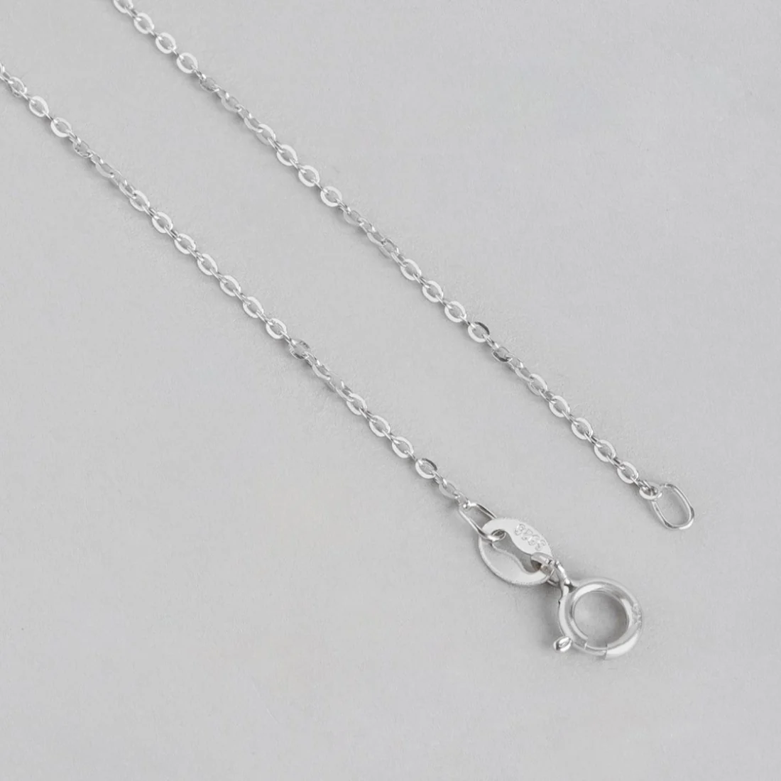 Pearl Blossom Radiance Rhodium-Plated 925 Sterling Silver Necklace - Image 7