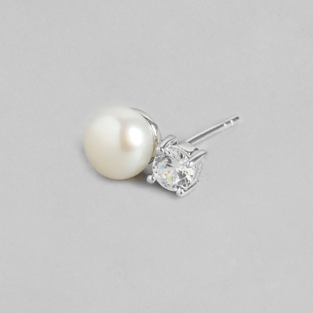Pearl Radiance Harmony Rhodium-Plated 925 Sterling Silver Jewelry Set - Image 6