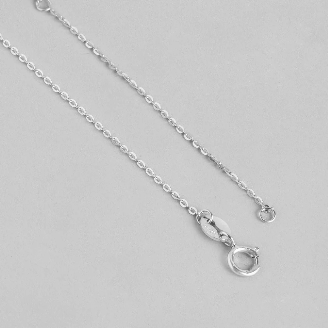 Pearl Radiance Harmony Rhodium-Plated 925 Sterling Silver Necklace - Image 7