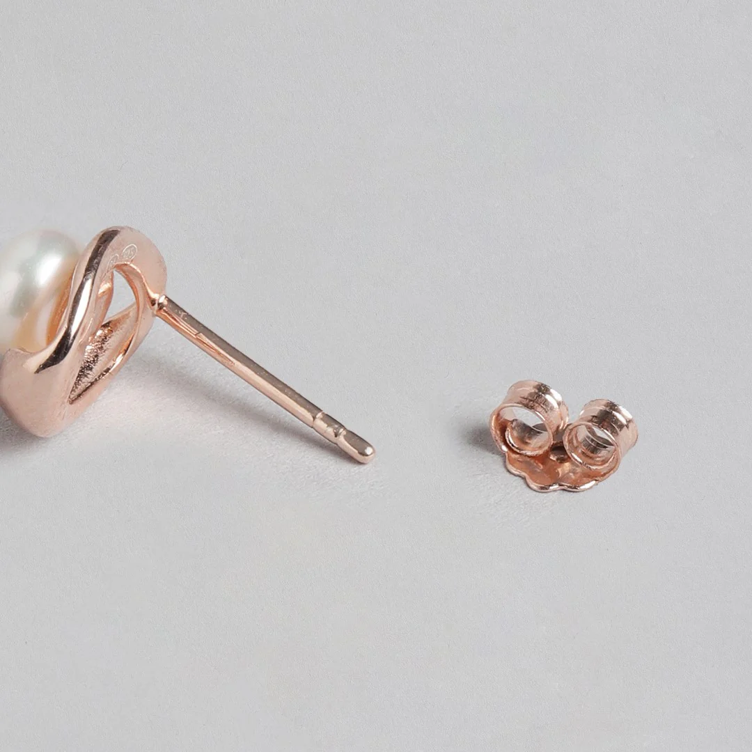 Pearlescent Romance Rose Gold-Plated 925 Sterling Silver Jewelry Set - Image 6