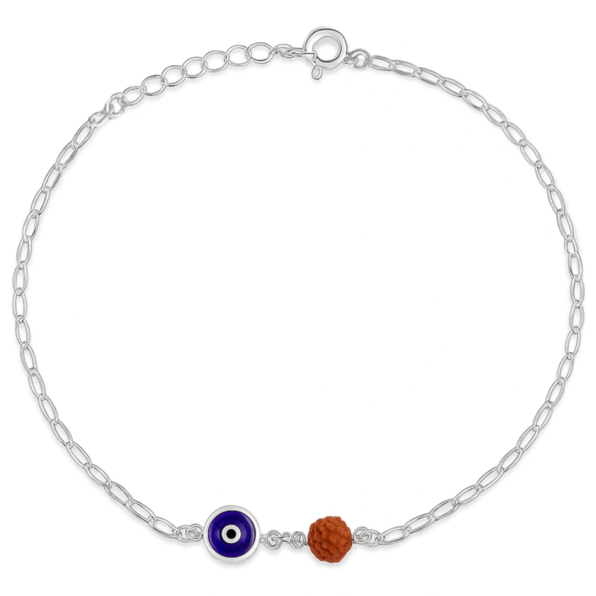 Protective Charm Silver Plated 925 Sterling Silver Bracelet - Image 4