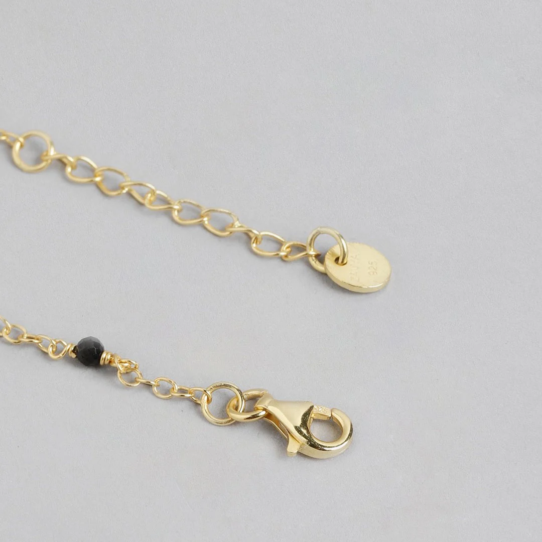 Radiant Adjustable CZ Gold-Plated 925 Sterling Silver Bracelet - Image 6