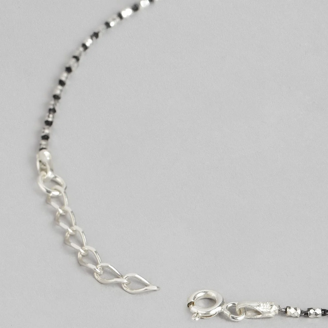 Radiant Charms Silver-Plated 925 Sterling Silver Anklet - Image 10