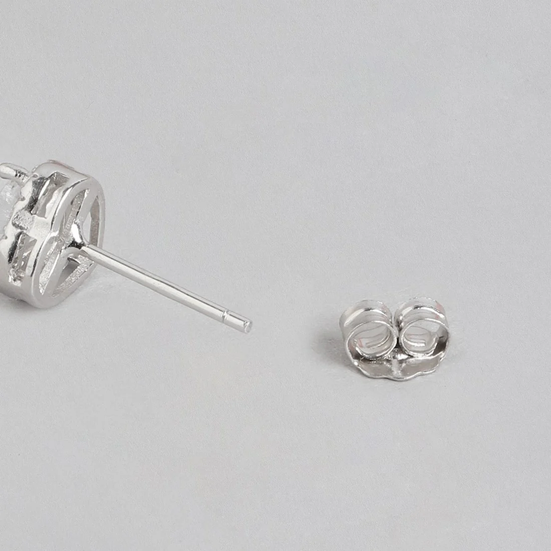 Radiant Hearts Rhodium-Plated Cubic Zirconia 925 Sterling Silver Earring - Image 6