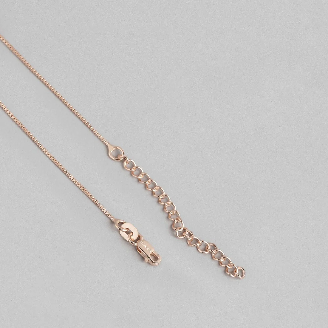 Radiant Rose Gold Circle of Elegance CZ 925 Sterling Silver Pendant with Chain - Image 6