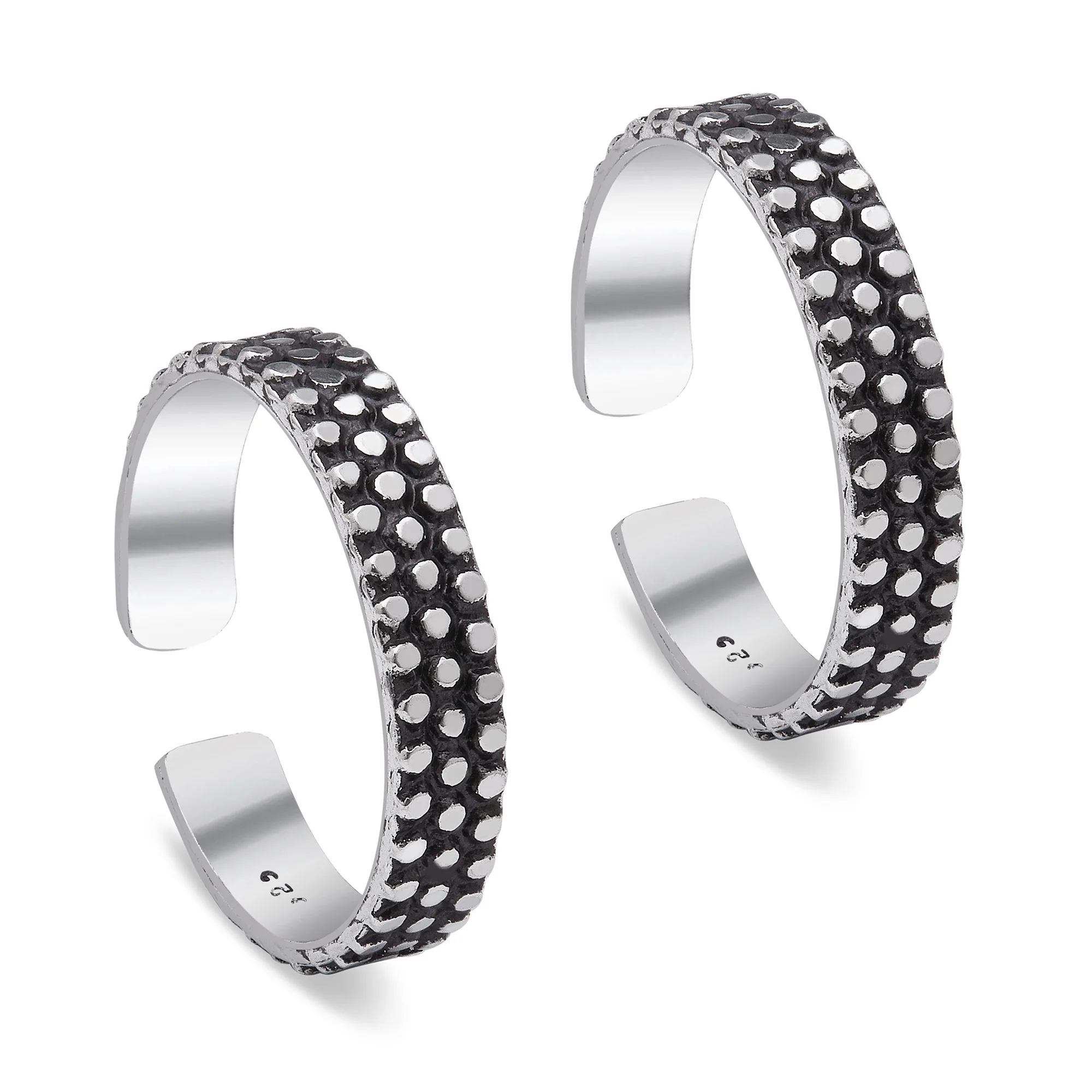 Radiant Steps 925 Sterling Silver Toe Rings - Image 3
