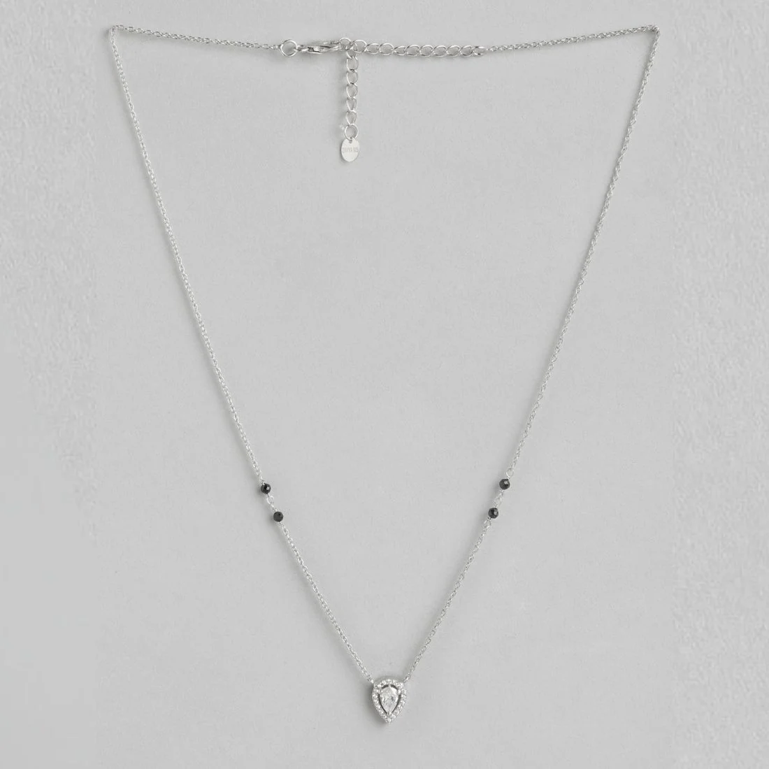 Radiant Vows CZ Rhodium-Plated 925 Sterling Silver Mangalsutra - Image 2