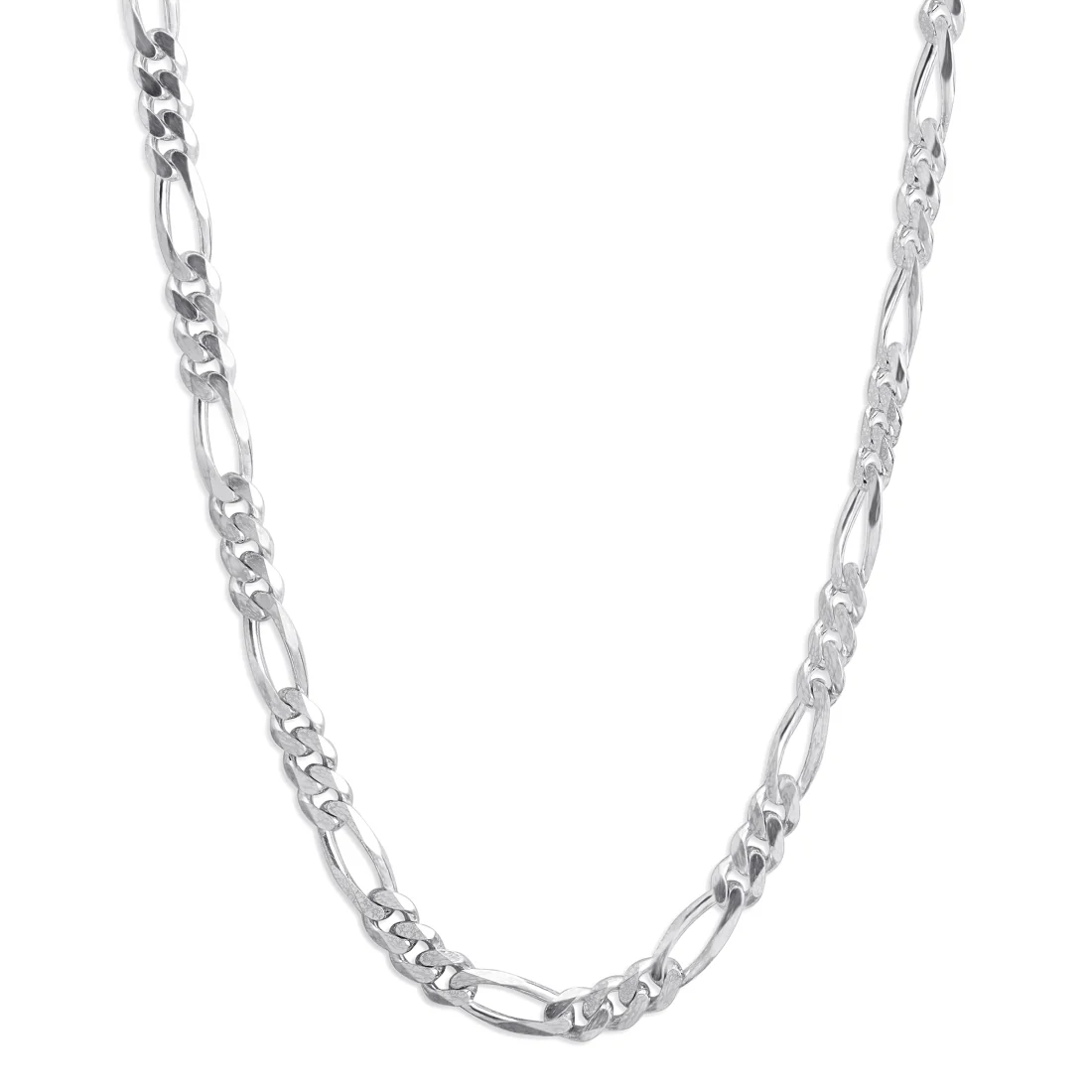 Refined Links Silver Plated 925 Sterling Silver Men's Chain