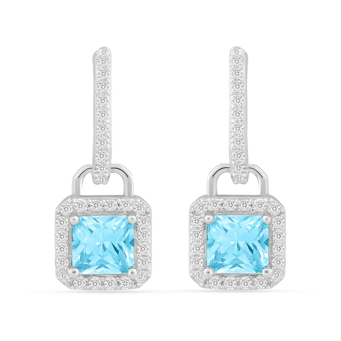 Sea Song Silver Rhodium Plated Earrings - Image 7