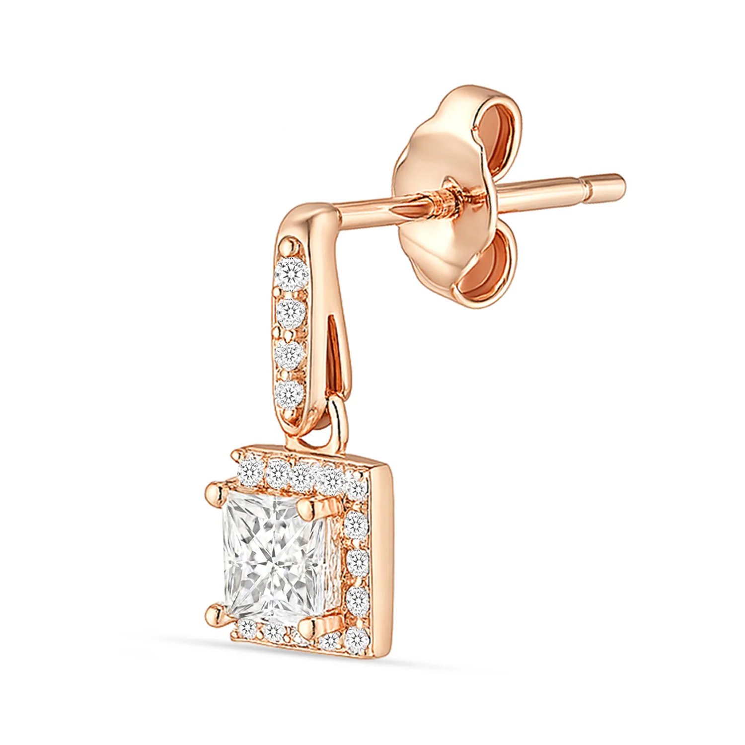 The Soul Window Silver
Rose Gold Plated Earrings - Image 5