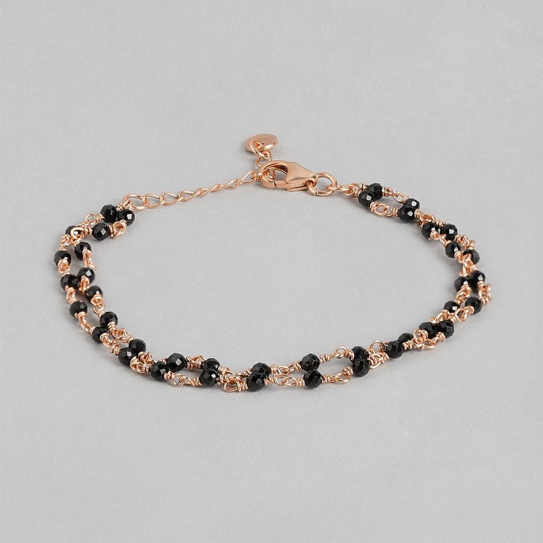 Rose Gold Radiance 925 Sterling Silver Bracelet - Image 3