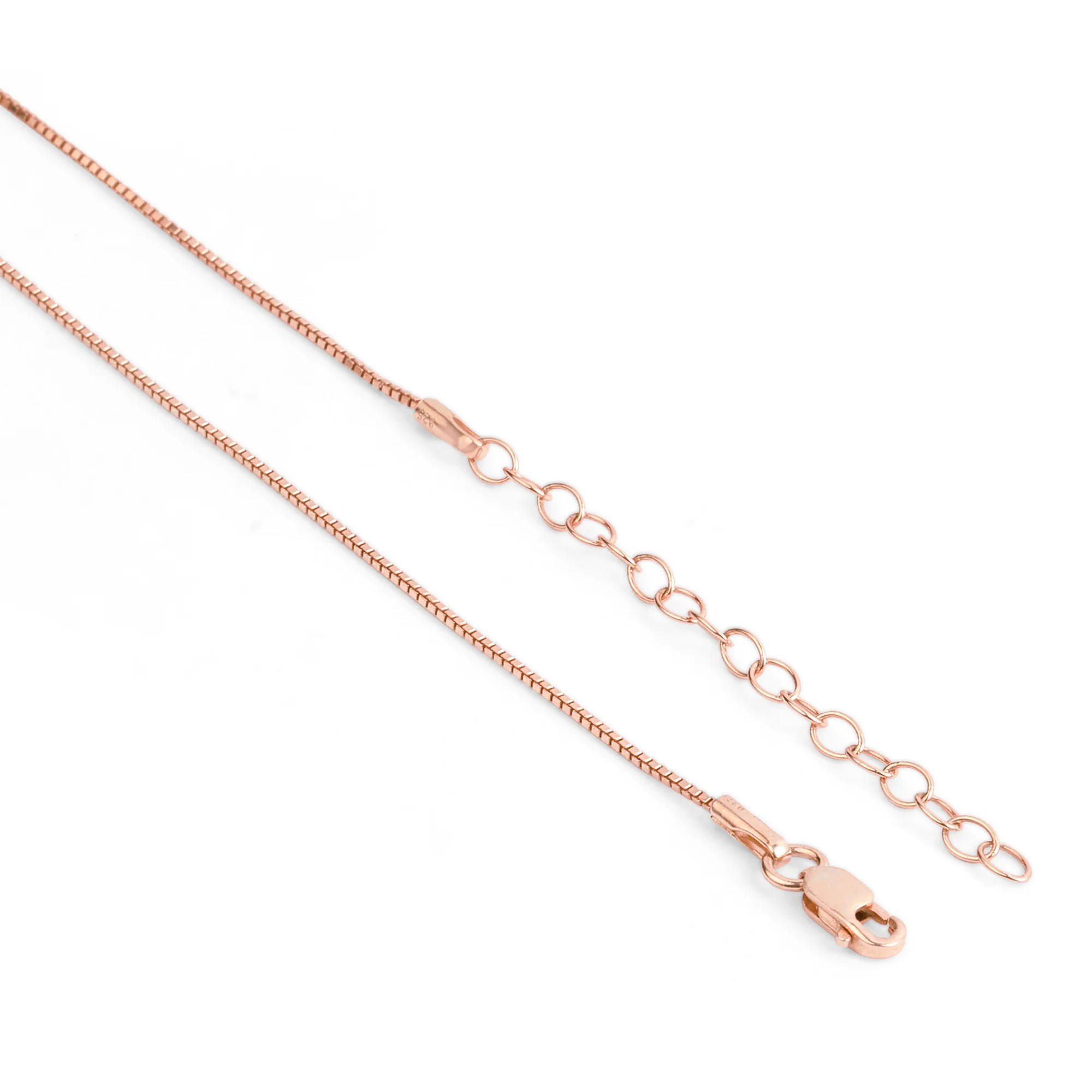 Rose Petal Radiance Rose Gold-Plated 925 Sterling Silver Jewellery Set - Image 8