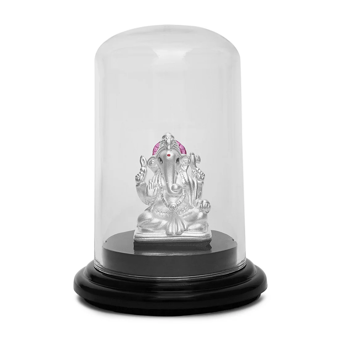 Sacred Serenity 999 Silver Ganesh Ji Idol - Image 2