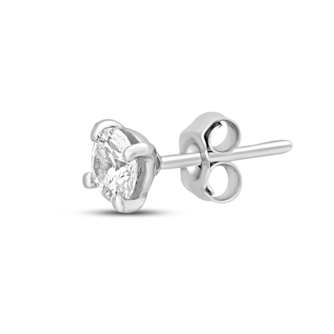Sensational Solitaire 925 Silver Earrings - Image 6