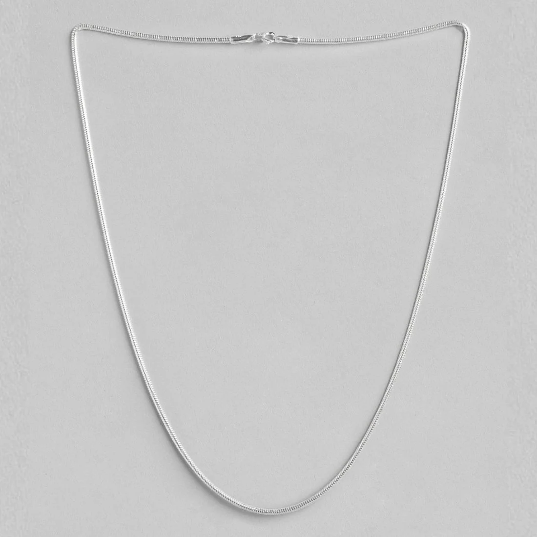 Serpentine Elegance 925 Sterling Silver Rhodium-Plated Snake Chain - Image 4
