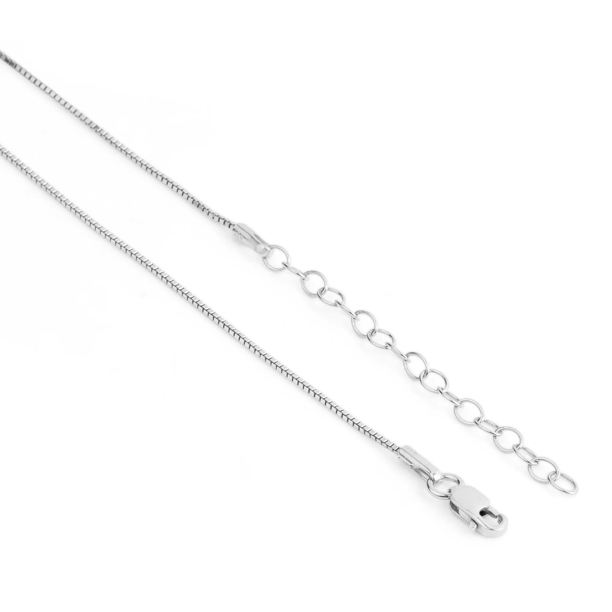 Minimal Muse Silver Box Chain - Image 6