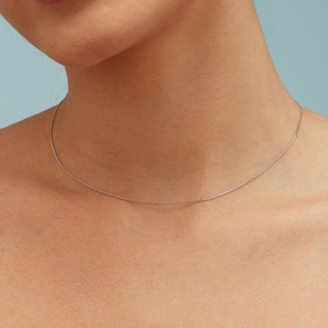 Basic 925 Silver Link Chain - Image 2