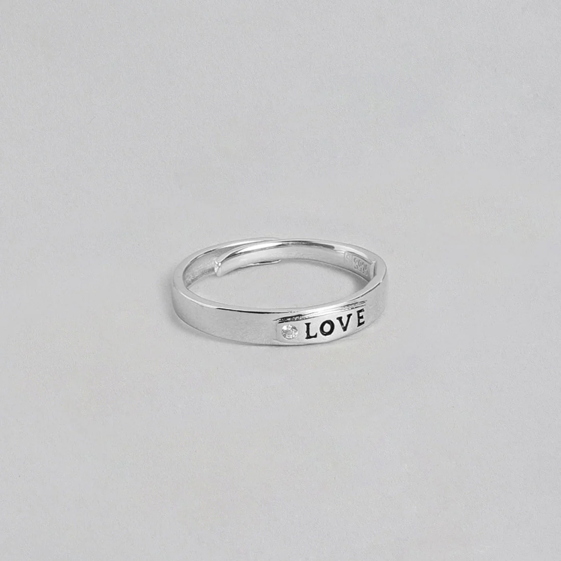 Simply Love Womens 925 Sterling Silver Ring (Adjustable) - Image 7