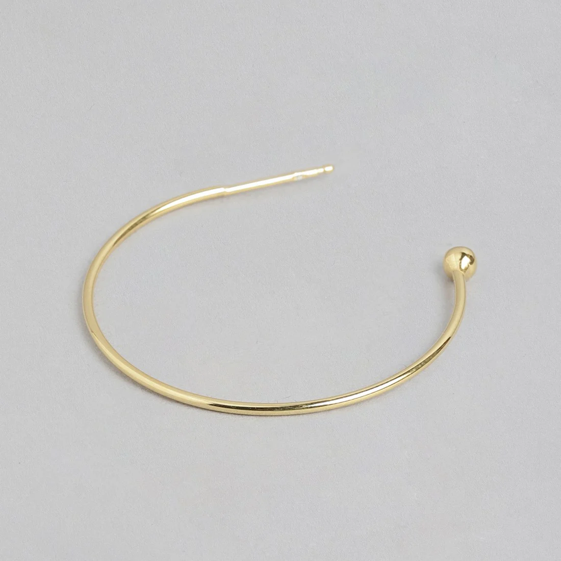 Single Drop Gold Plated 925 Sterling Silver Earring - Image 4