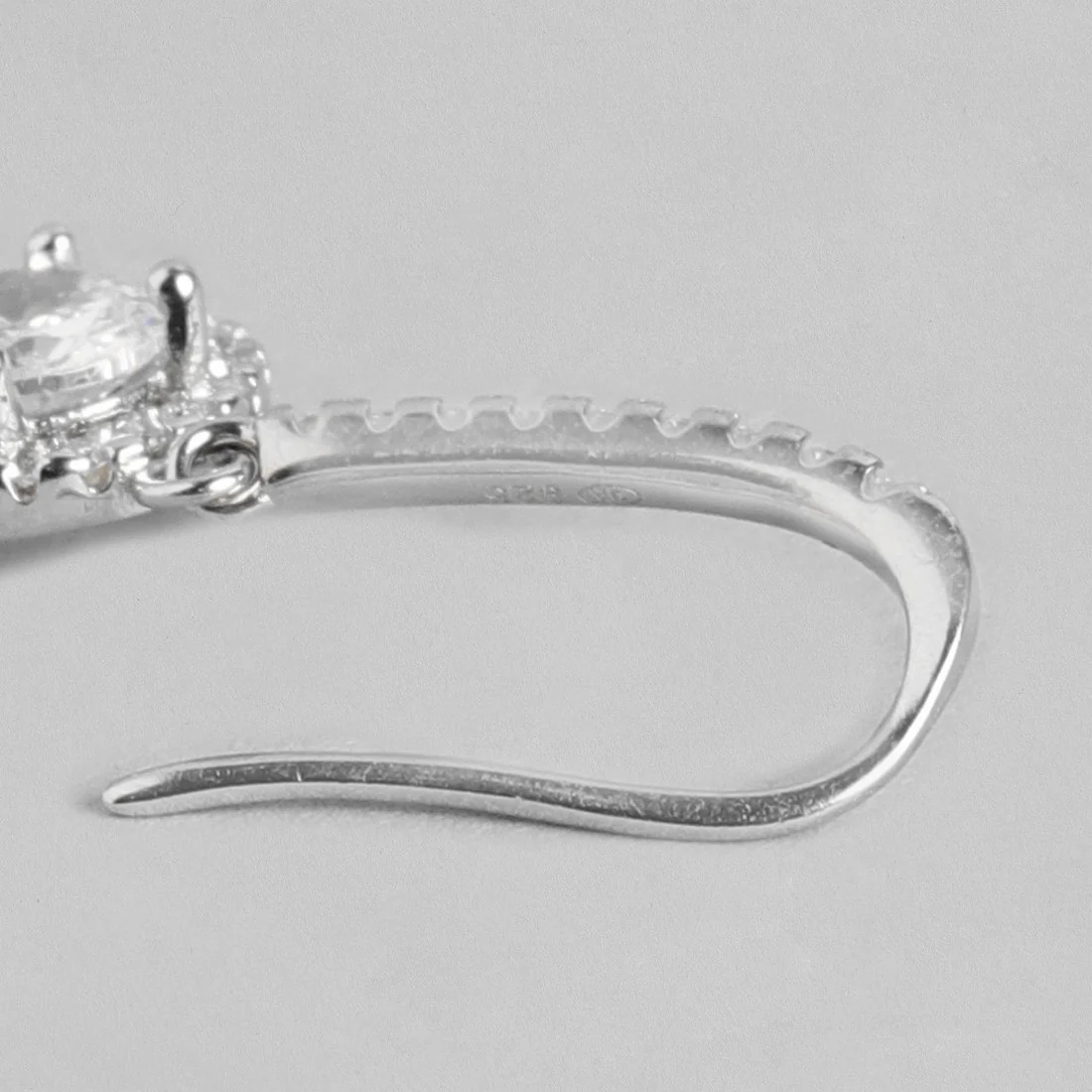 Solitaire Rhodium Plated 925 Sterling Silver Jewellery Combo - Image 10