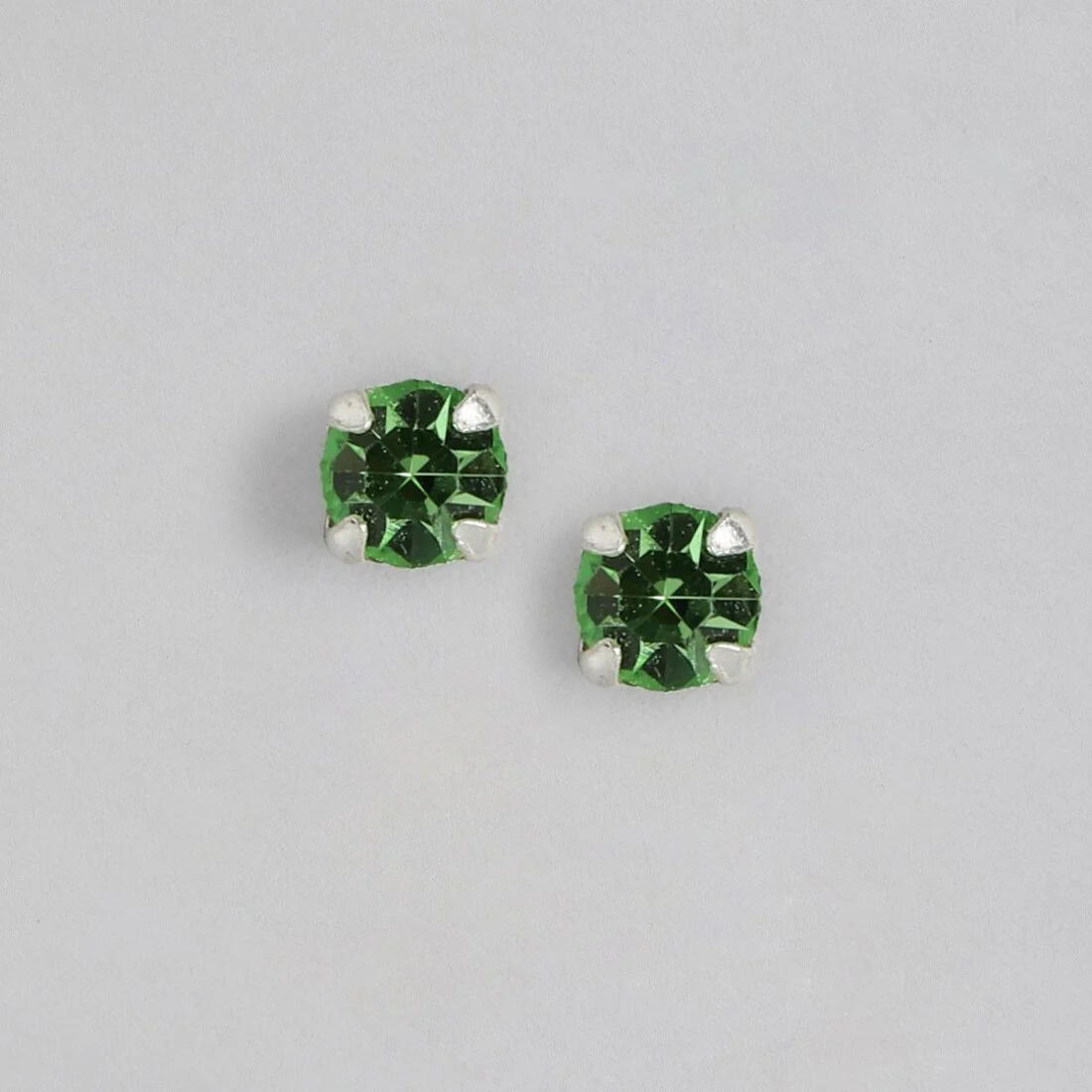 Sparkling Elegance Cubic Zirconia 925 Sterling Silver Stud Earrings - Image 3