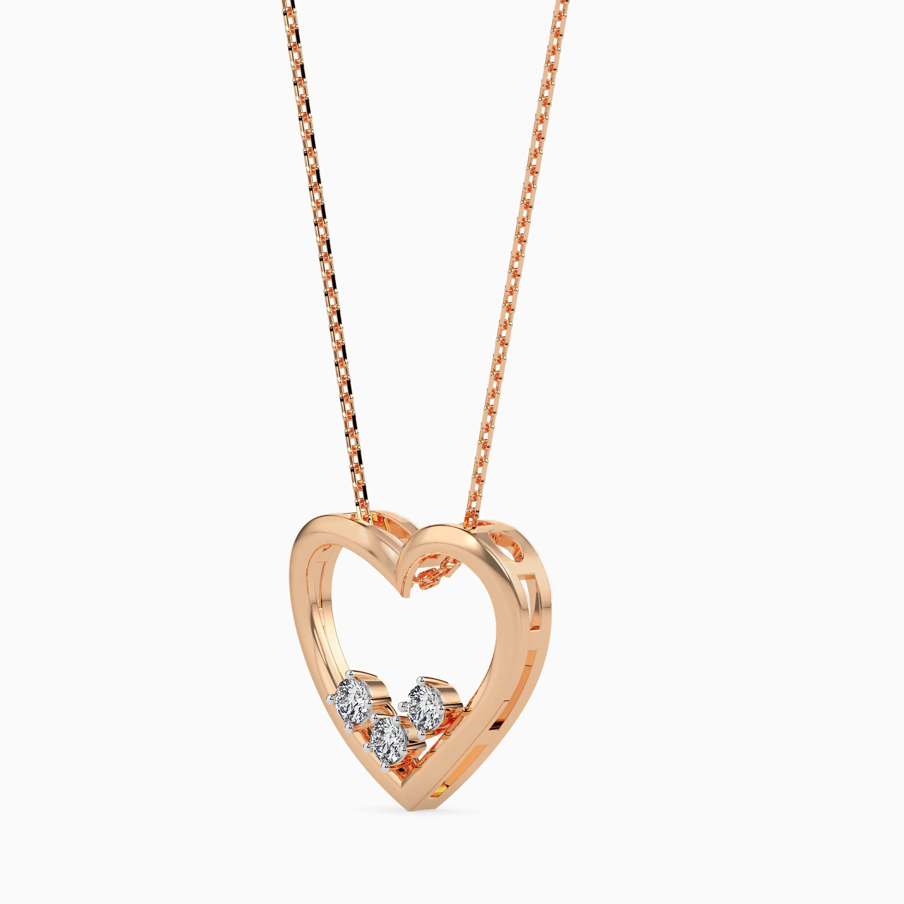Heart Yonder Lab-Grown Diamond Pendant without Chain - Image 6