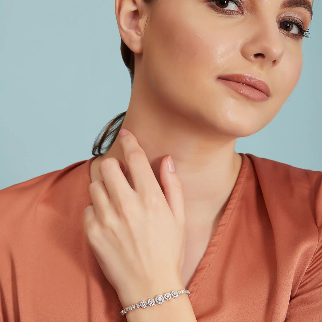 Sparkling Love 925 Silver Bracelet - Valentine Edition With Gift Box - Image 5