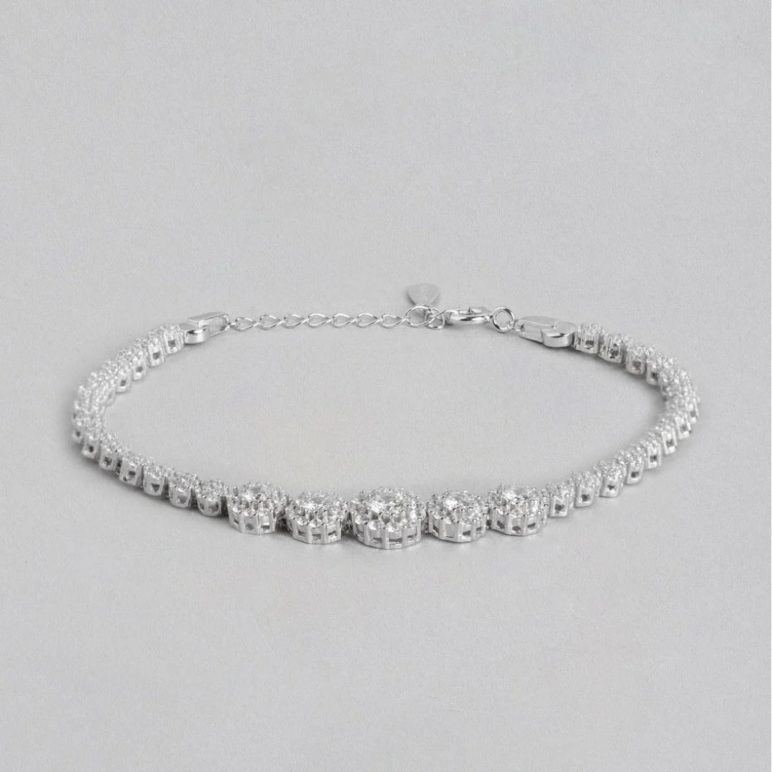 Sparkling Love 925 Silver Bracelet - Valentine Edition With Gift Box - Image 6