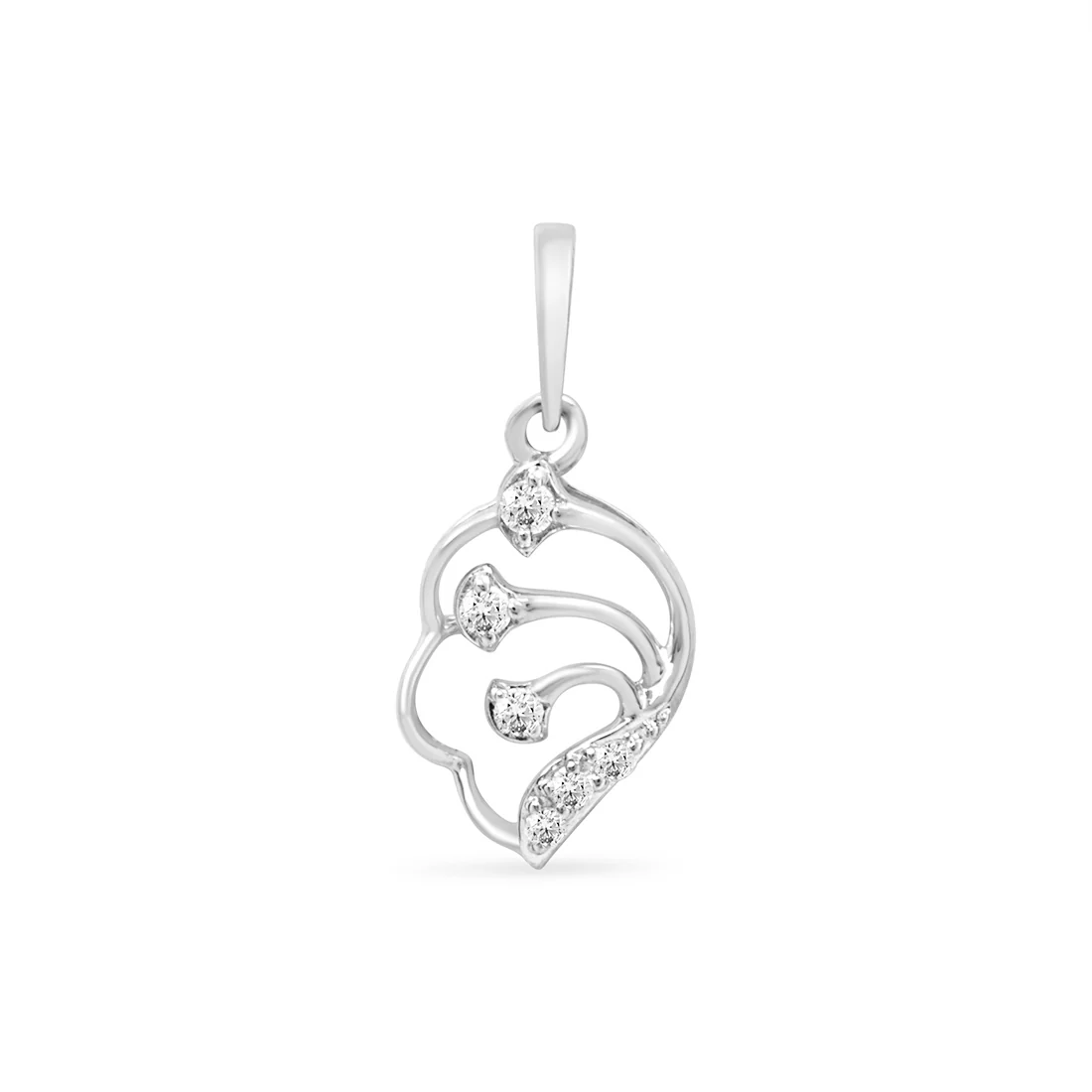 Star Dust Pendant with Lab-Grown Diamonds without Chain - Image 3