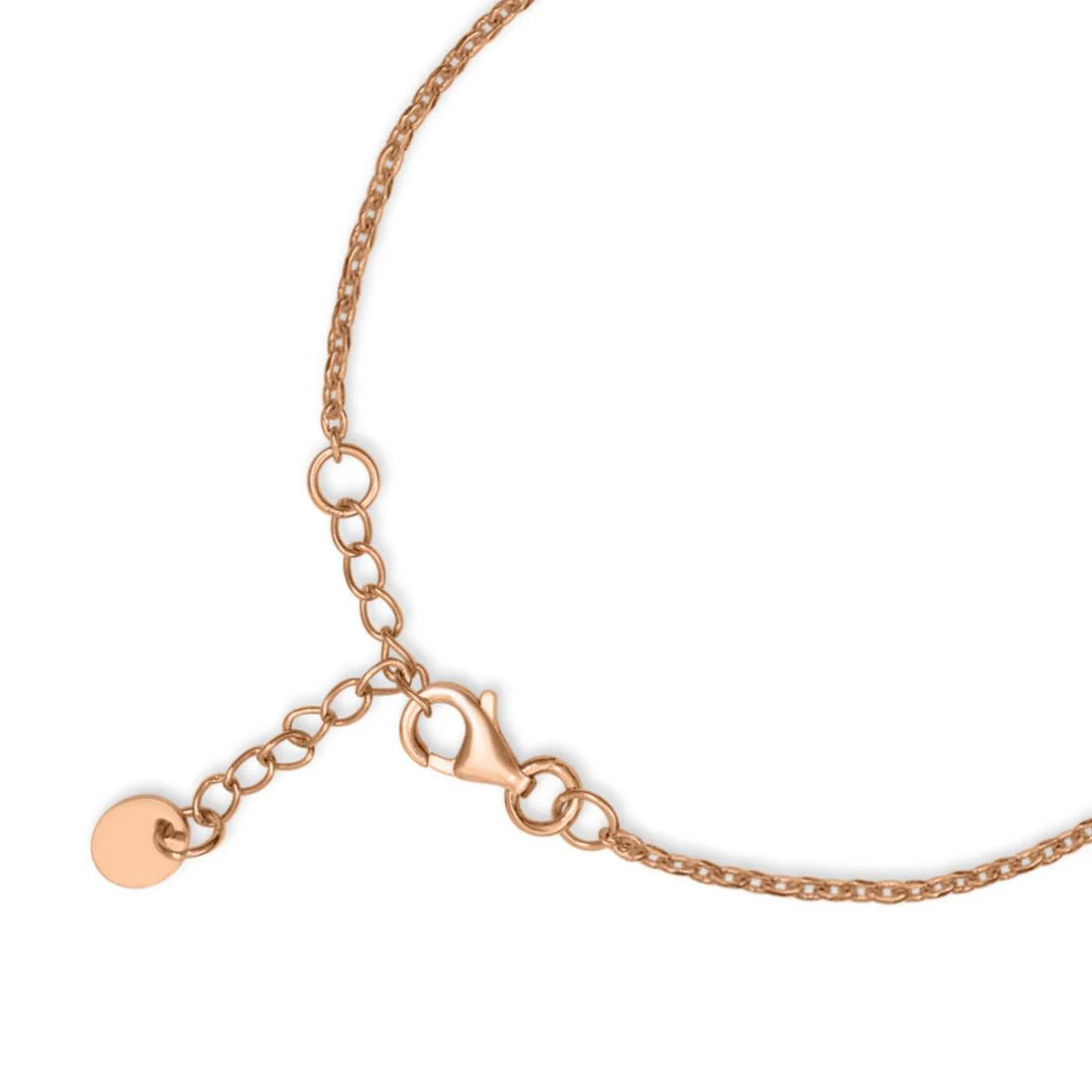 Star Rose Gold Plated 925 Sterling Silver Bracelet - Image 5