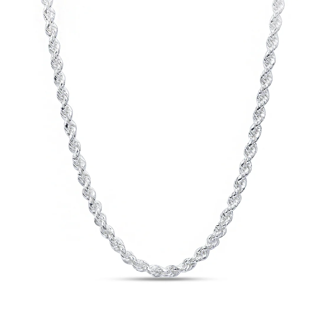 The Modern Twist Rhodium-Plated Sterling Silver Chain - Image 5