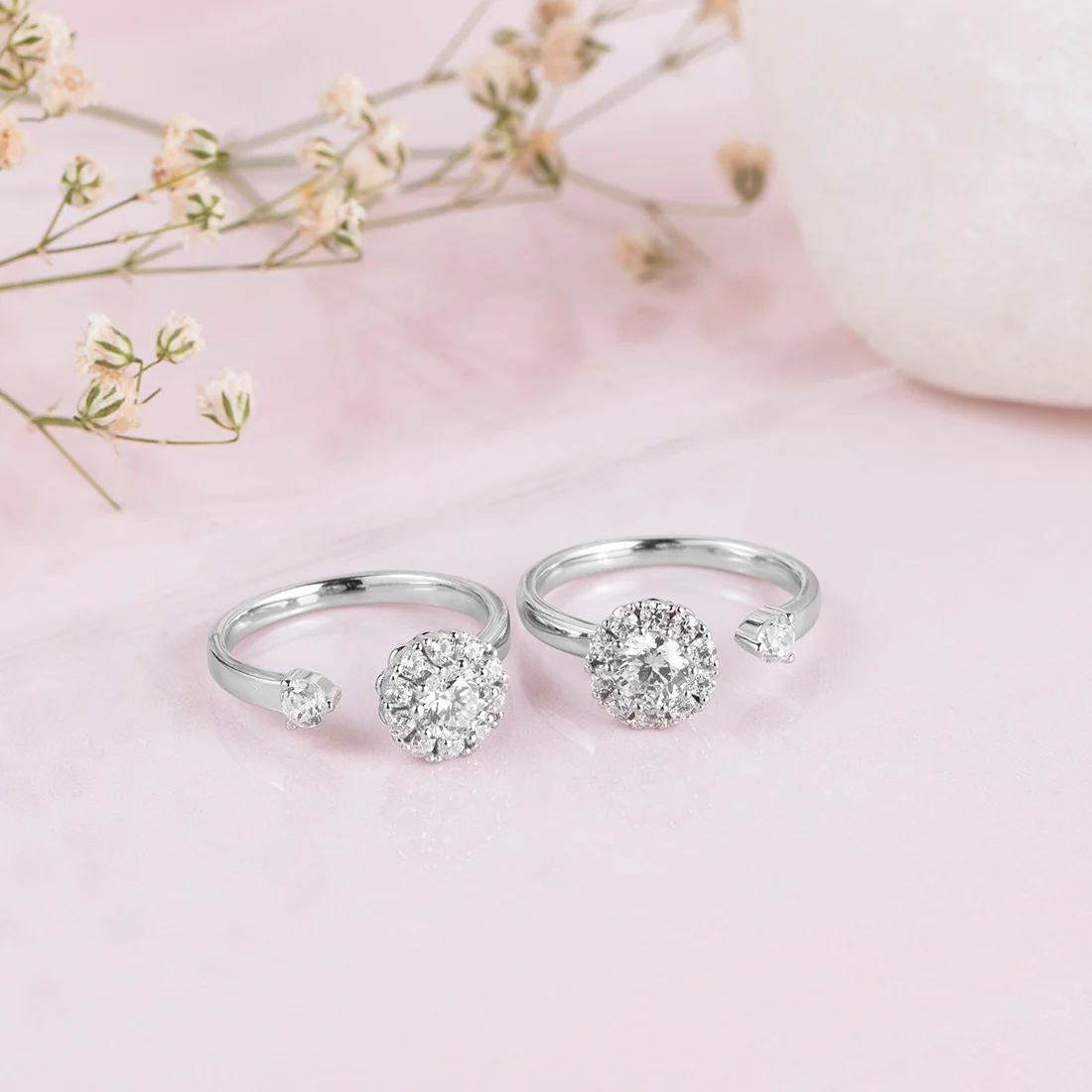 The Rotating 925 Silver Ring Combo (Adjustable)