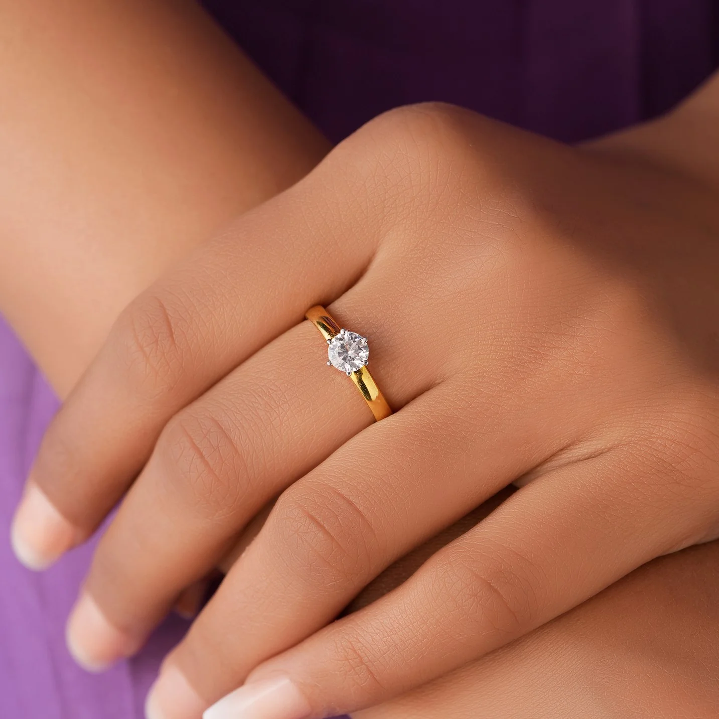 Timeless Treasure Gold Ring with Lab Grown Diamonds - Image 3
