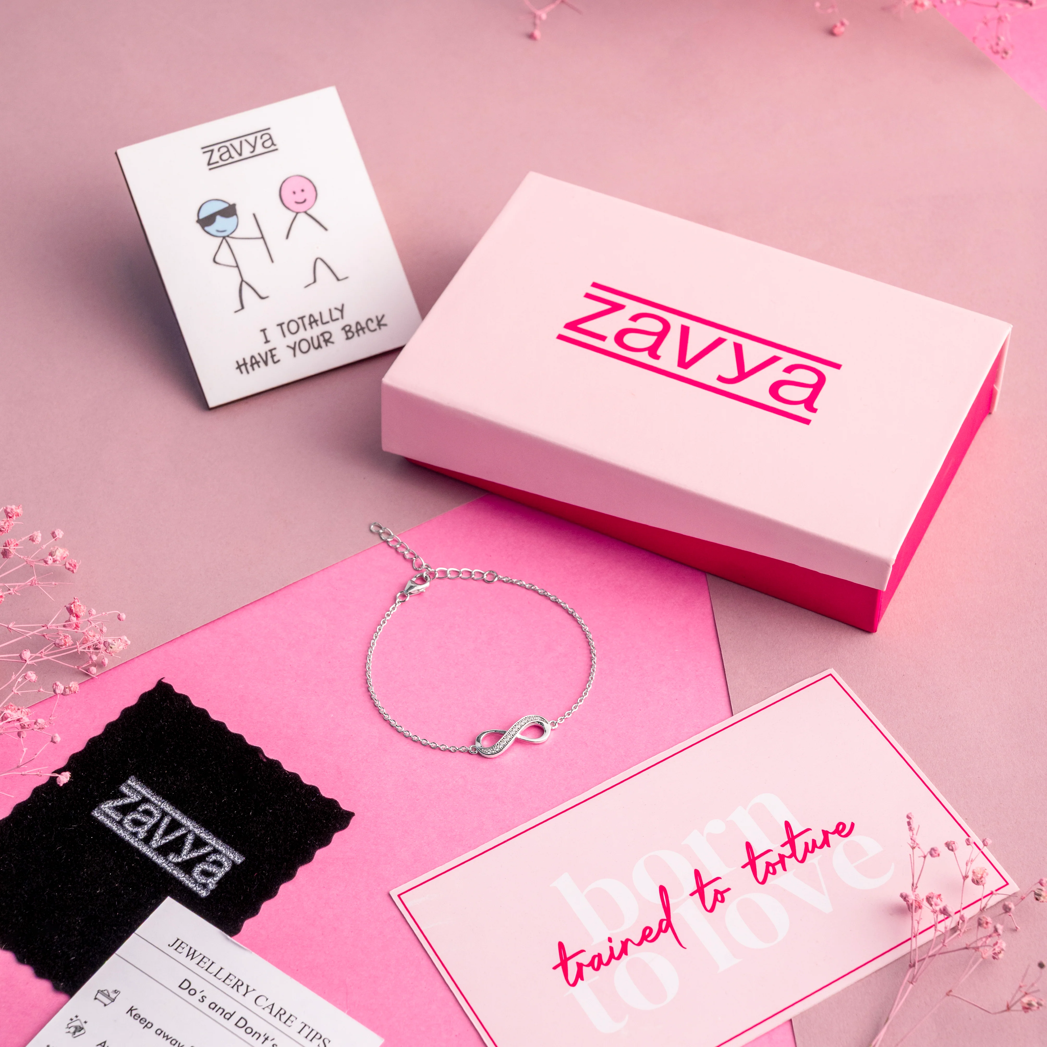 To Infinity and Beyond 925 Silver Bracelet Gift Hamper