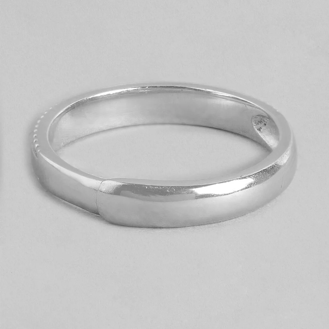 Unwavering Strength 925 Sterling Silver Rhodium-Plated Ring for Him (Adjustable) - Image 6