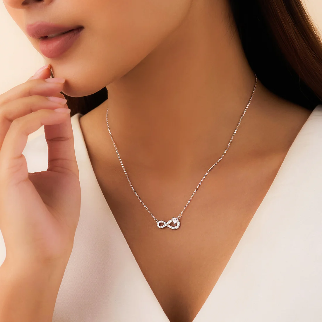 Where Our Love Grows
Rhodium Plated Necklace - Image 3