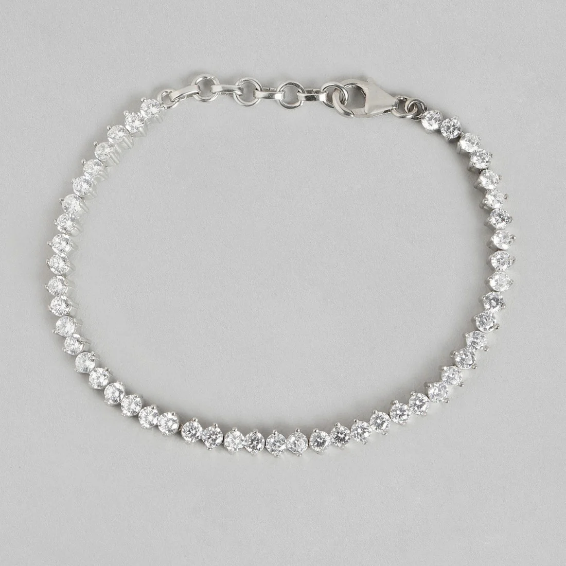 Classic CZ 925 Silver Bracelet - Image 7