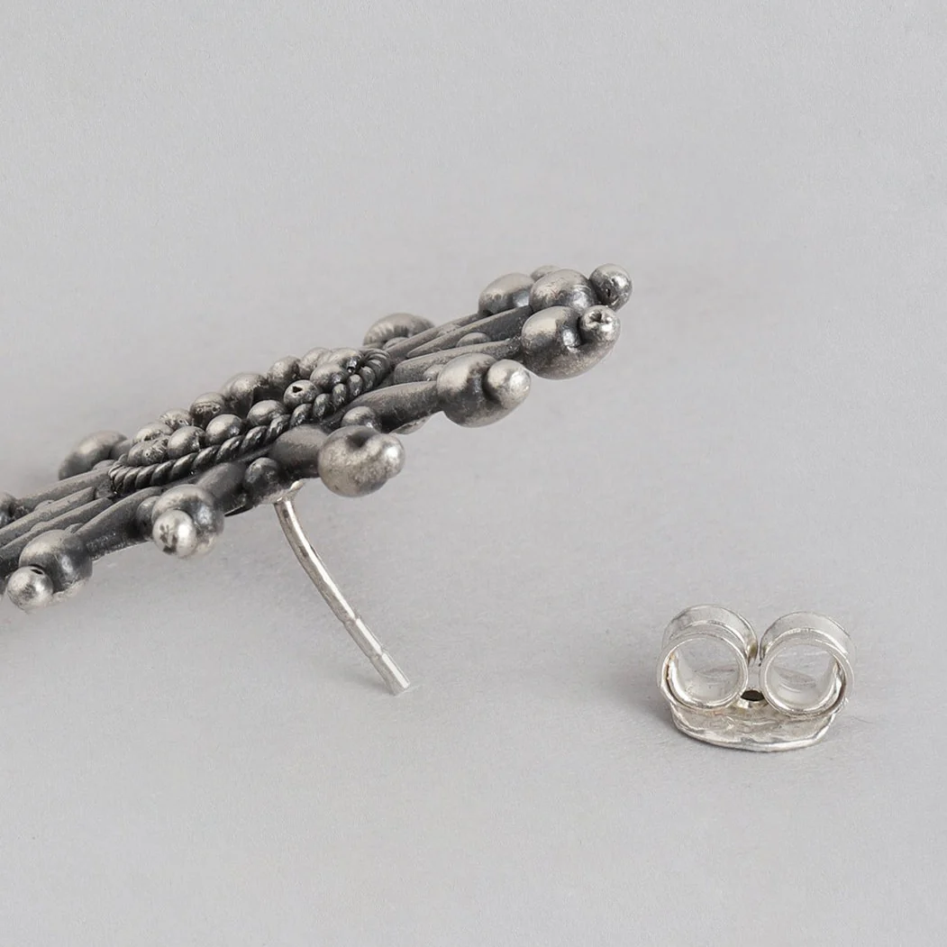 Chakra Oxidised 925 Sterling Silver Jewellery Set - Image 6