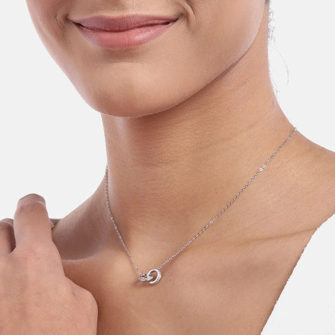 Infinity & Beyond 925 Sterling Silver Necklace - Image 2