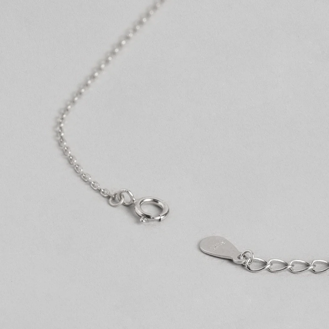 Barrel CZ 925 Sterling Silver Necklace - Image 5