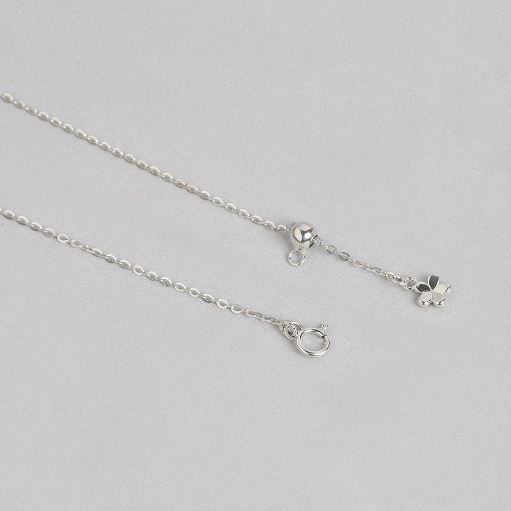 Fly High Butterfly 925 Sterling Silver Necklace - Image 6