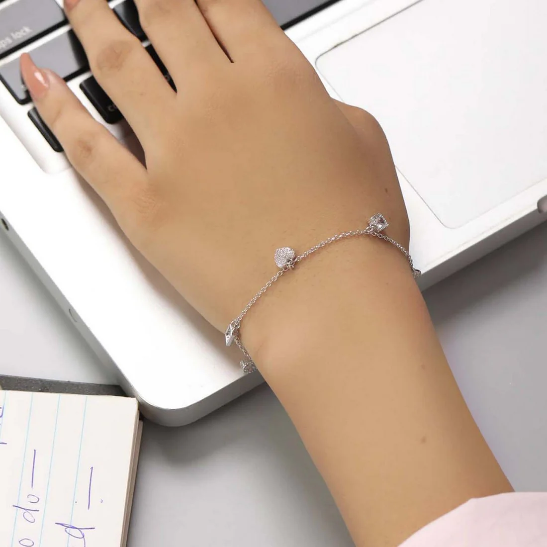 Charming Charm 925 Sterling Silver Bracelet - Image 4